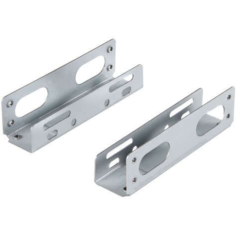 3.5 to 5.25 hard drive bay metal mounting bracket adapter|3.5 bay hard drive bracket.